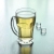 Glass Factory Wholesale Mug Creative Gift Printable Advertising Beer Steins Granite Handle Beer Mug