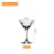 Glass Matini Cocktail Triangle Cup Crystal Goblet Champagne Bar Glass Cup Classical Bartender