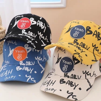 Spring and Autumn Korean Style Trendy Cool Street Boys' Baseball Cap Girls' Sun Protection Boys' and Girls' Sun Hat