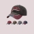 Washed Distressed Letters Embroidered Peaked Cap Trendy Men's Personality Street Women's Sun-Proof Baseball Capstock