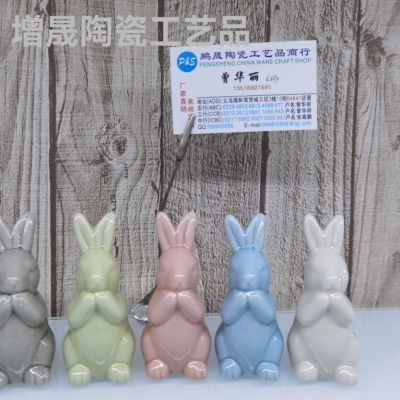 Small Rabbit &#128048; Ornaments... Ceramic Crafts Rabbit &#128048; Ornaments...