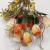 2023 New Single Branch Flower 32cm7 Fork Autumn Small Rose Bud Combination Artificial Flower Artificial Artificial Flower Ornament Fake Flower